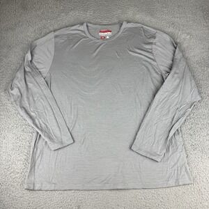 Karbon Shirt Mens Xxl Gray Merino Wool Baselayer Outdoors Gorpcore Crew